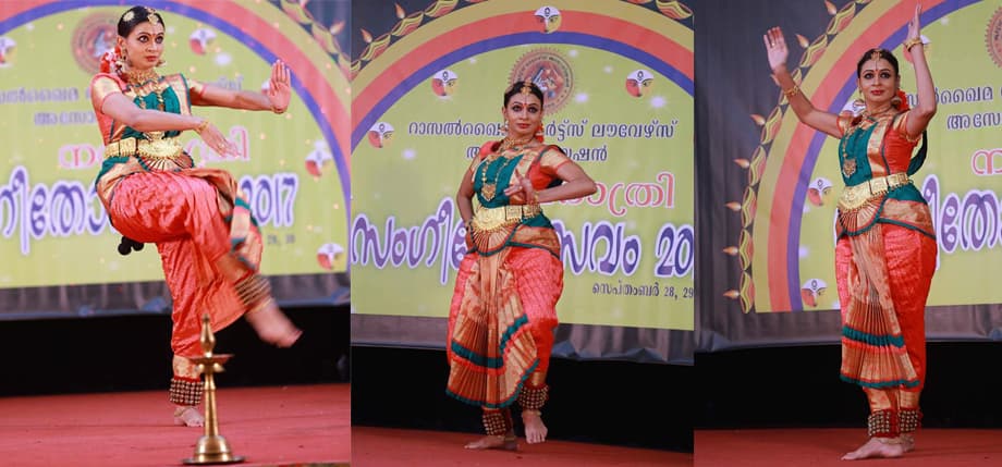 A classical dancer performing on stage