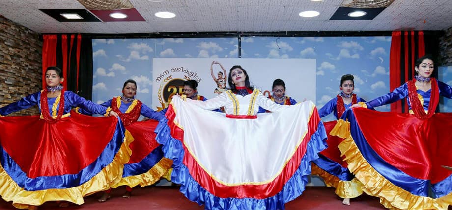 Legends students performing together on stage